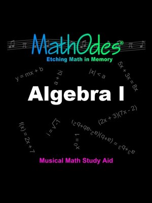 cover image of MathOdes Algebra 1